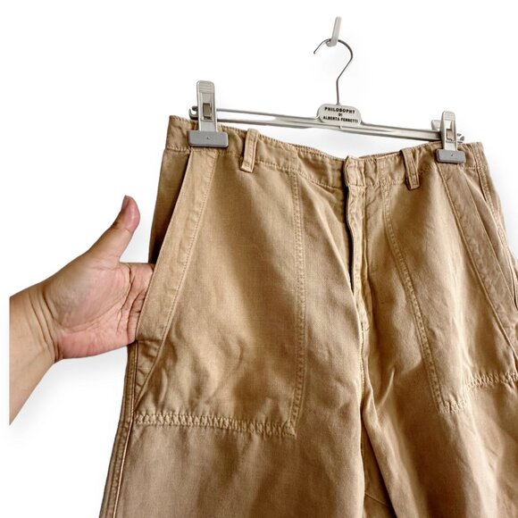 Nili Lotan Luna Pants Size 10,  Sand, beige - Picture 11 of 16